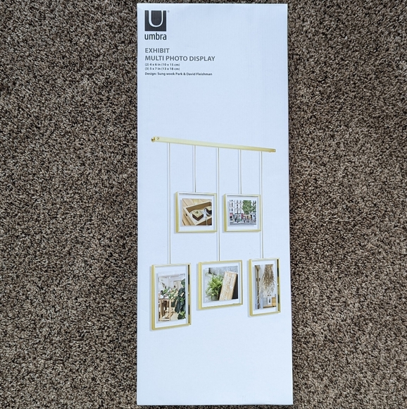 Gold Umbra Photo Frame Set - Picture 5 of 5